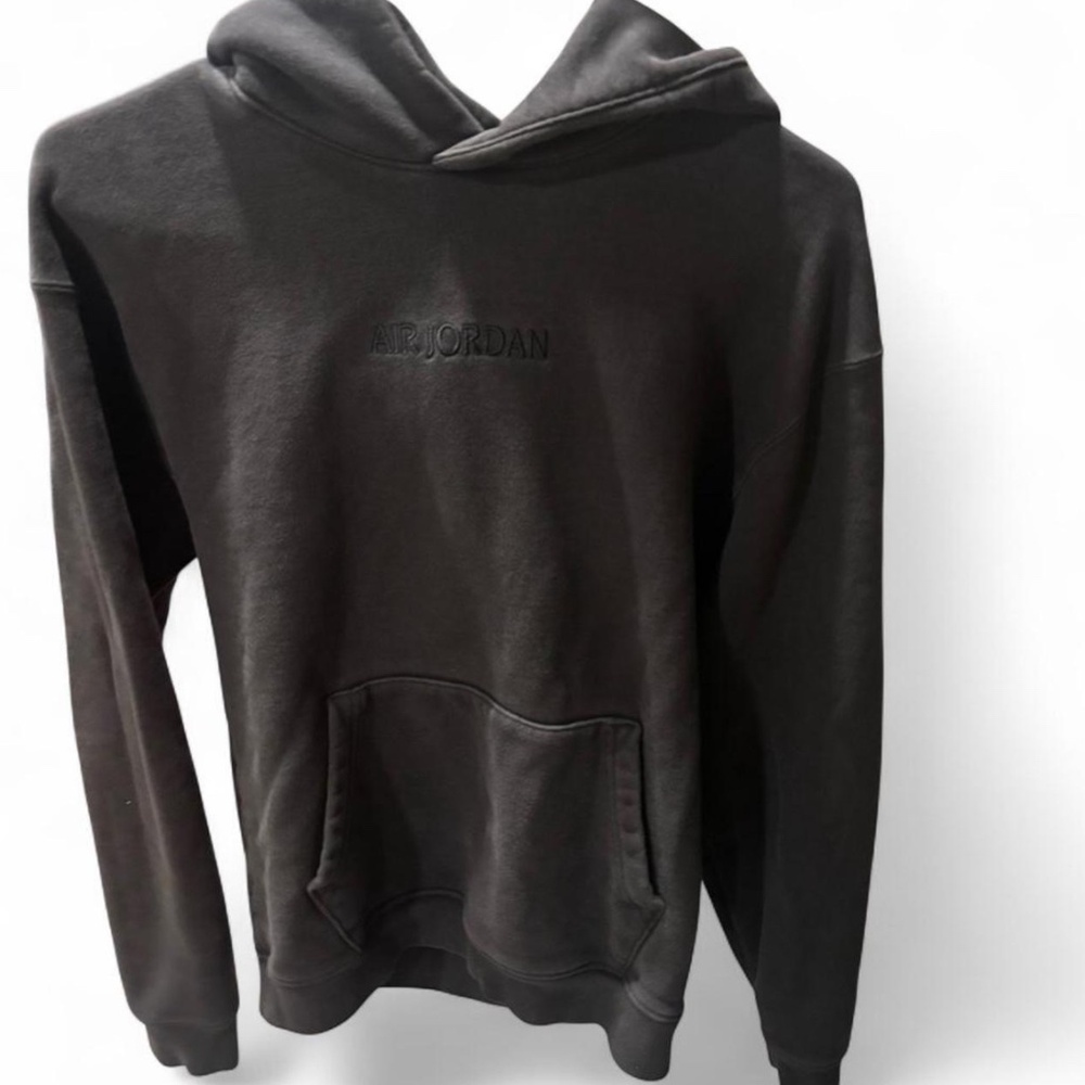 Men’s size small Black Jordan hoodie with embroidered logo